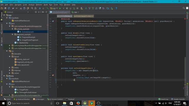 Android Simplest Image Picker/Cropper Library смотреть онлайн