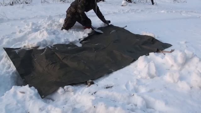Уроки выживания, укрытие из снега II смотреть онлайн