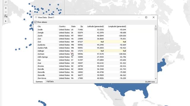 Tableau Tutorial - How to Generate Latitude and Longitude Coordinates in Tableau смотреть онлайн