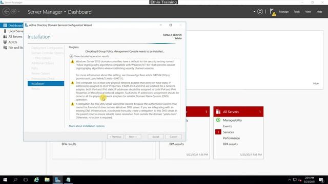 Window server 2016 | SQL server | SharePoint 2016 Installation in Amharic Ethiopians online course смотреть онлайн