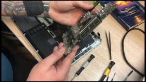 Разбор и чистка MacBook Pro 13 mid 2012 a1278 от РемZона