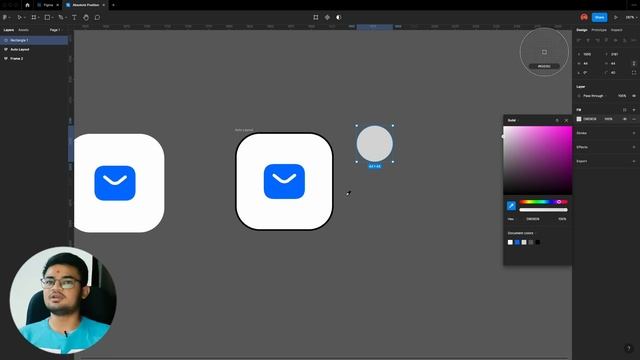Absolute Position in Figma | Figma Tutorials | Auto Layout | Figma in Hindi | Figma Updates #2022 смотреть онлайн