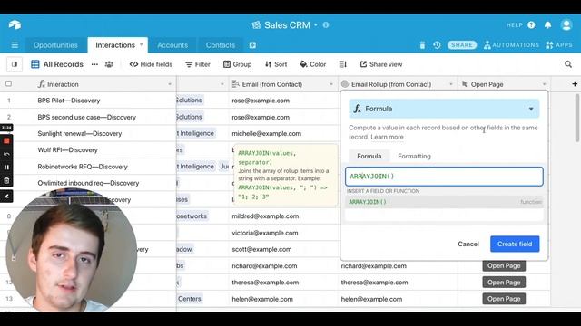 Using the Array Join Formula for Lookup Fields In Airtable Automations смотреть онлайн