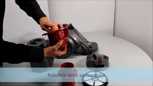Sinbo Pölynimuri 2000W sisäsuodattimen puhdistus SVC-3459 смотреть онлайн