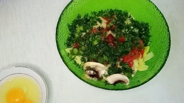 Пирог бо Қорч ва картошка ( С Грибами и Картошкой). смотреть онлайн