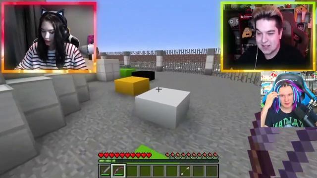 ЖЕКА СМОТРИТ НАСТОЛЬНАЯ ИГРА С ДЕВУШКОЙ ЛУЧШЕГО ДРУГА В МАЙНКРАФТЕ! | НАРЕЗКА ЖЕКИ