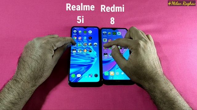Realme 5i Vs Redmi 8 Speed Test, Multitasking Comparison смотреть онлайн