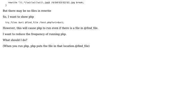 DevOps & SysAdmins: Rewriting nginx's try_files rewrite смотреть онлайн
