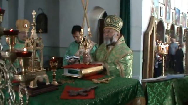 Трисвятое в нашем храме