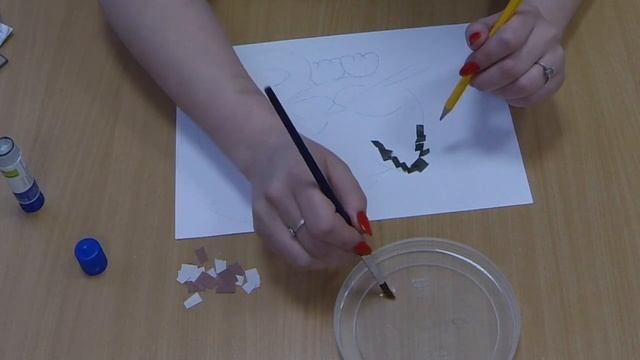 Технология. Мозаика из бумаги смотреть онлайн