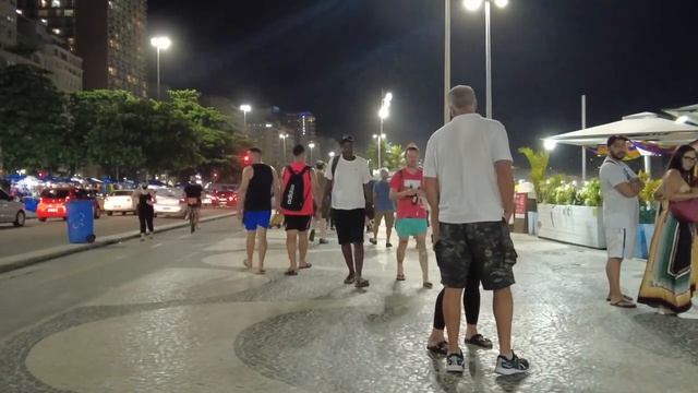 ?? Famous RIO DE JANEIRO COPACABANA Walk, Brazil