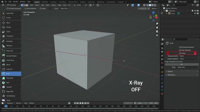 Knife Tool And Knife Project | Blender 3.1 Tutorial смотреть онлайн