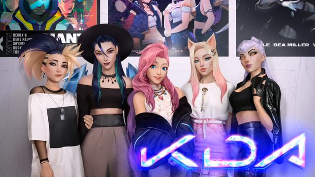 POPSTARS COVER BY SERAPHINE NEW CHAMP KDA LEAGUE OF LEGENDS