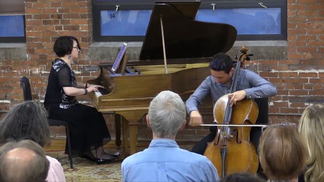 Julian Shively Prokofiev Sinfonia Concertante Mvt 2 смотреть онлайн
