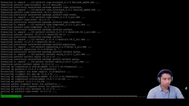 Langkah konfigurasi Nginx, PHP-FPM 7.2 dan enkripsi https Let's Encrypt di Ubuntu server 18 смотреть онлайн