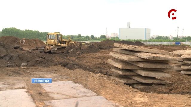 Строительство Ледового дворца началось в Вологде смотреть онлайн