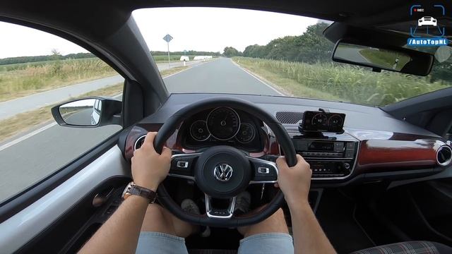 VW UP GTI 1.0 TSI POV Test Drive by AutoTopNL смотреть онлайн