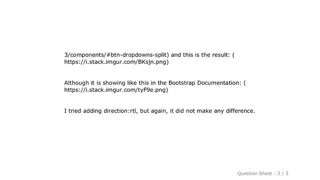 HTML : How to display Bootstrap button group in RTL pages? смотреть онлайн