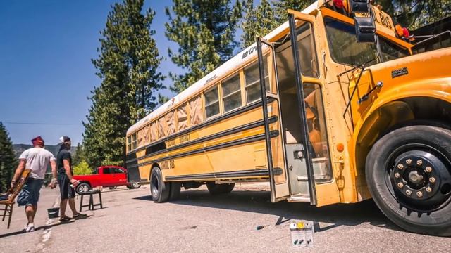 Покраска автобуса. Dream Bus меняет цвет. смотреть онлайн