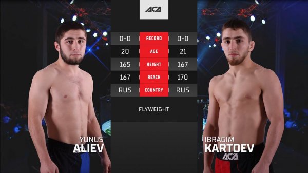 Юнус Алиев vs. Ибрагим Картоев | Yunus Aliev vs. Ibragim Kartoev | ACA YE 44