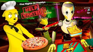 Готовлю Еду Аниматроникам  FNAF Help Wanted 2