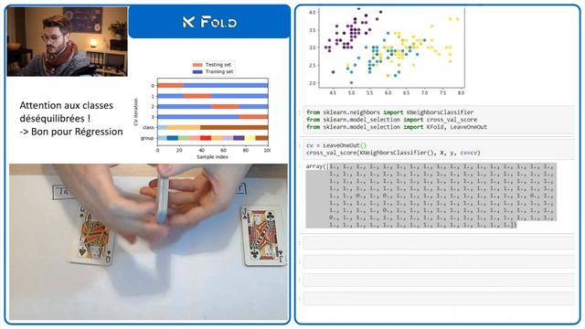 CROSS-VALIDATION SKLEARN PYTHON (Techniques expliquées en Français) смотреть онлайн