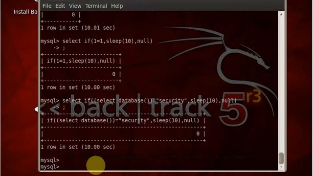 Обучение SQL-инъекции №11 Внедрение основанное на времени смотреть онлайн