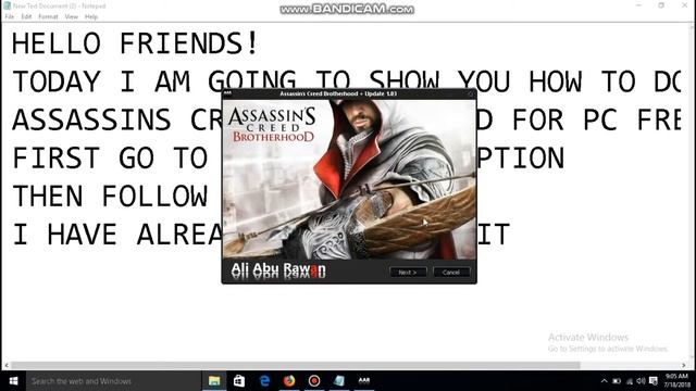 HOW TO DOWNLOAD ASSASSINS CREED BROTHERHOOD FOR FREE смотреть онлайн