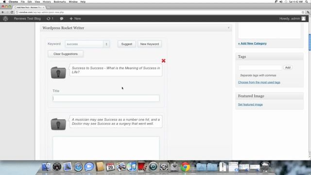 Wordpress Rocket Writer ( articles templates generator ) смотреть онлайн