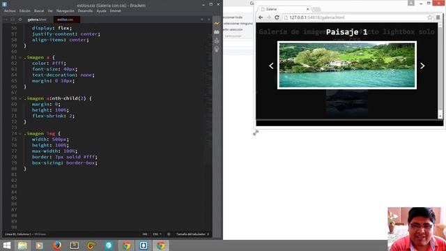 Galería de imágenes con efecto lightbox solo con HTML y CSS смотреть онлайн