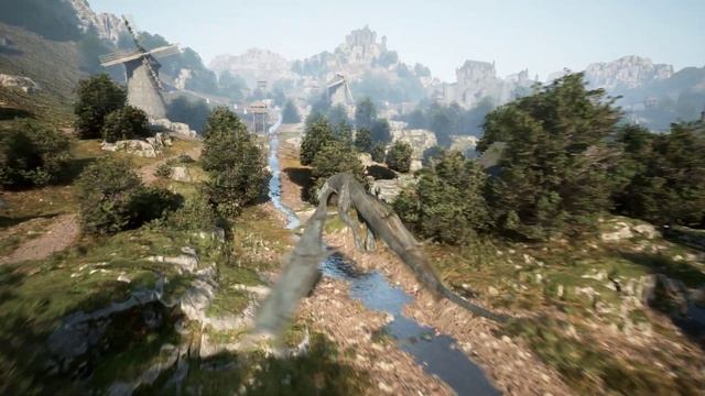 Irval The Wyvern In Medieval Environment (UE5)