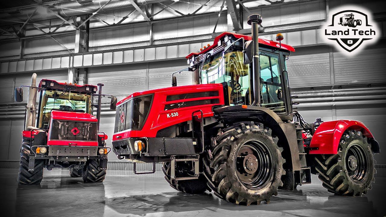 Новый трактор КИРОВЕЦ К-530 и самый быстрый Российский трактор К-525! Обзор и тест-драйв! смотреть онлайн
