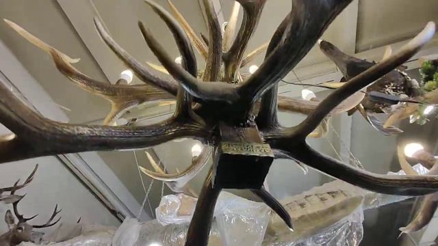 Люстра с рогами оленя 3 яруса смотреть онлайн