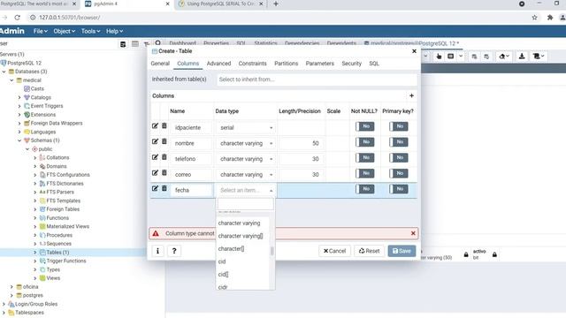 BASE De DATOS PostgreSQL con PgAdmin смотреть онлайн