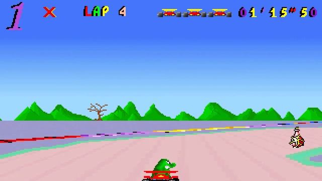 Skunny Kart: U.K. Cup (50CC) (1993) [MS-DOS] смотреть онлайн