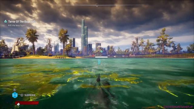 MANEATER GAMEPLAY - XBOX SERIES X - XBOX GAME PASS смотреть онлайн