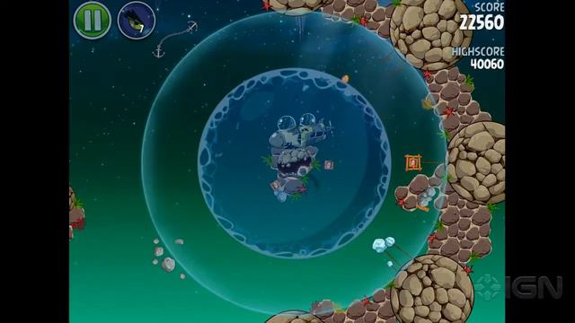 Angry Birds Space: Pig Dipper Level 6-30 3-Star Walkthrough смотреть онлайн