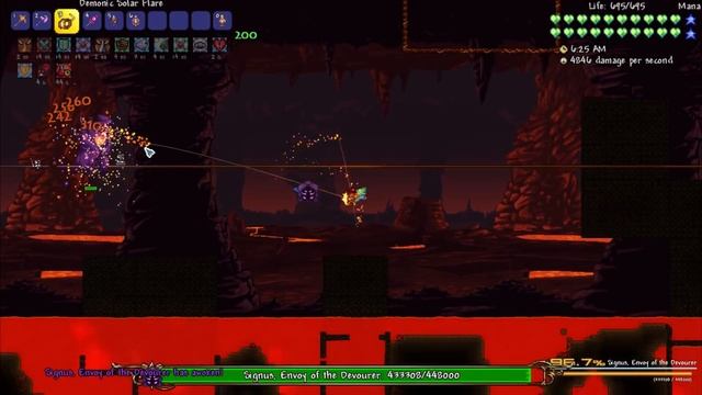 we're too powerful for these bosses... Terraria Modded Yoyo #25 смотреть онлайн