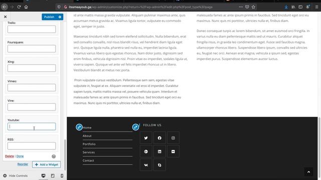 How To Customize WordPress Footer Section смотреть онлайн