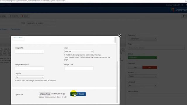 Joomla 3 Tutorial - Lesson 13 - Add or Delete Images смотреть онлайн