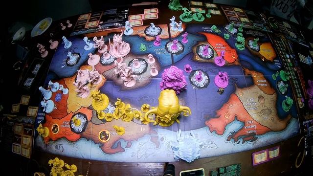 Играем в настольную игру - Воины Ктулху (Cthulhu Wars) смотреть онлайн