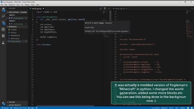 Coding Minecraft In 5 Seconds - Python/ OpenGL Programming Challenge смотреть онлайн