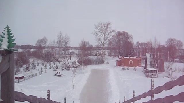 Деревня Дмитриевка (Муром). Усадьба. Ледяная горка. смотреть онлайн