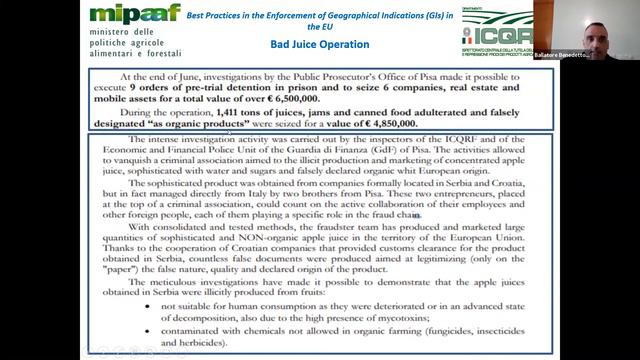 IPKey SEA - Best Practices in the Enforcement of Geographical Indications (GIs) in the EU. смотреть онлайн