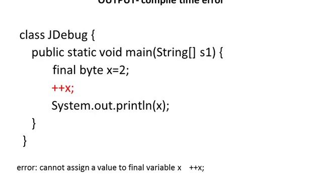 Java Debug Operators#3 смотреть онлайн