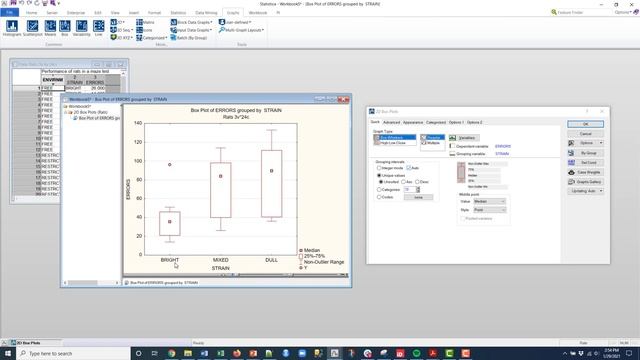 S101 – Statistica Workbench - How to change the group order in boxplot смотреть онлайн