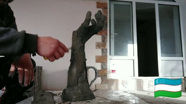 Как сделать вазу из арт бетона своими руками. смотреть онлайн