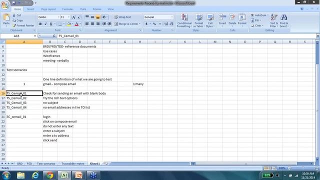 How to Create Requirement Traceability Matrix - A step by step process смотреть онлайн