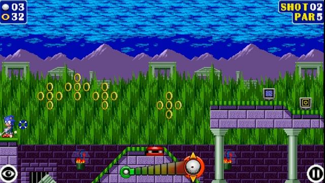 "Sonic The Hedgehog Golf" JAVA GAME (SEGA 2007 year) смотреть онлайн