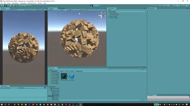 Crazy Colliders : Variable Collider Generator - Unity Asset Store Instructional Demo смотреть онлайн